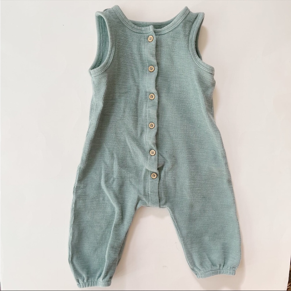 Grayson Mini green romper